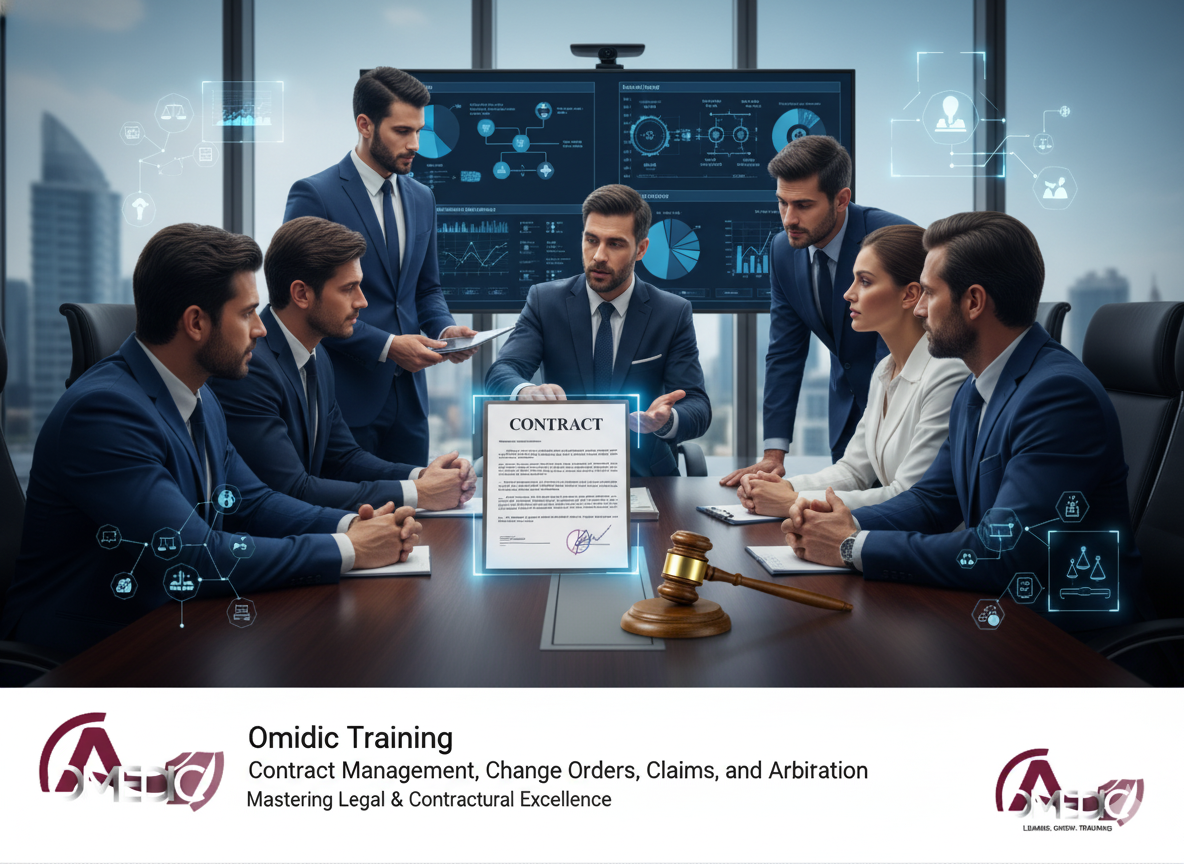 دورة إدارة العقود والأوامر التغيرية والمطالبات العقدية والتحكيم بشأنها-1