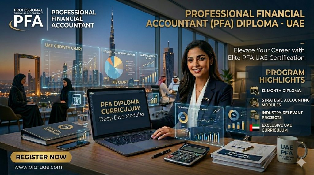 دبلومة المحاسب المالي المحترف PFA في الامارات