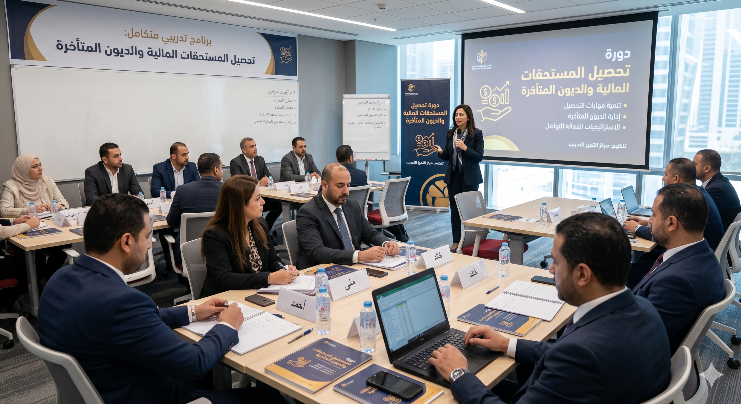 دورة تحصيل المستحقات المالية والديون المتأخرة