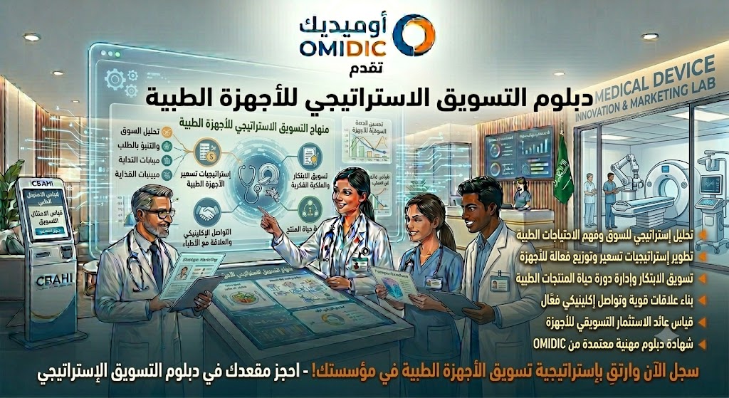 دبلوم التسويق الاستراتيجي للأجهزة الطبية